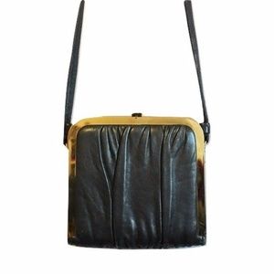 Vintage Shirl Miller Purse Gold/Black